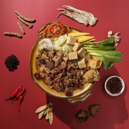 秘製藥膳羊肉鍋